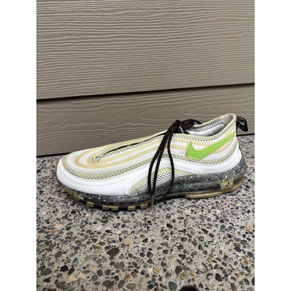 Nike Air Max Terrascape 97 White Vivid Green DJ5019-002 Men's Size‎ 12 - Picture 3 of 10